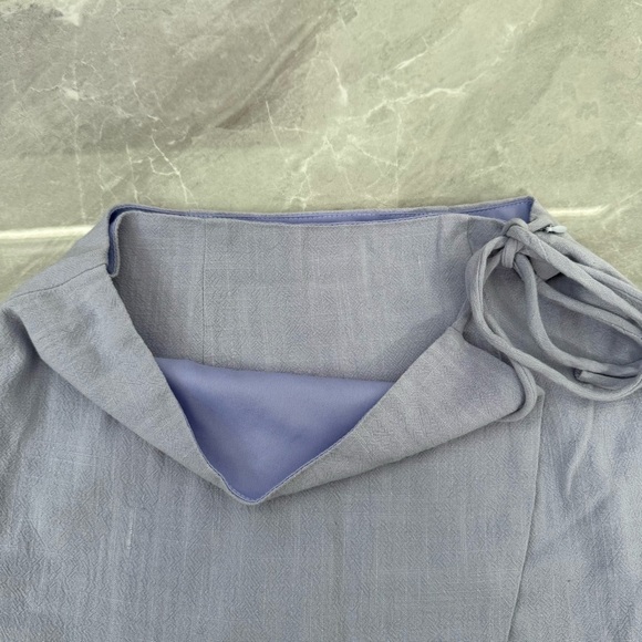 Women’s Altar’d State Wrap Side Tie Mini Skirt Small - Picture 10 of 16